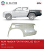 GTK Car Rear Side Left Fenders Pickup Triton L200 2019+ Double Cabin