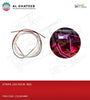 AutoTech Universal Car Interior Atmosphere Lights 12V LED Strip Light Flexible Tape Rope Bar Ray Tape Lamp, Red 90Cm