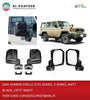 SIDE MIRROR FOR LC FJ70 SERIES, 3 WIRES, MATT BLACK, LEFT
