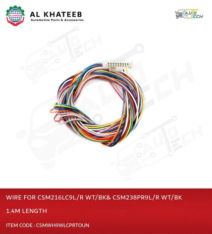 WIRE FOR CSM216LC9L/R WT/BK& CSM238PR9L/R WT/BK 1.4M LENGTH