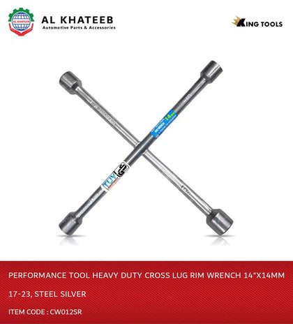 Performance Tool Heavy Duty Cross Lug Rim Wrench 14