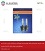 AutoTech D2S Hid Bulb, Xenon Headlamp Replacement Bulb 35W 6000K White High And Low Beam