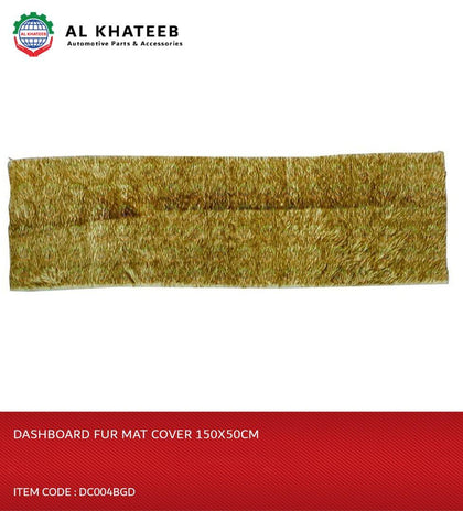 Dashboard Fur Mat Cover 150X50Cm