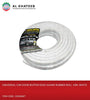 Al Khateeb Universal Car Door Buffer Edge Guard Rubber Roll 10M, White