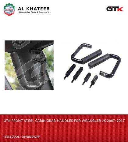 GTK Front Steel Cabin Grab Handles For Wrangler Jk 2007-2017