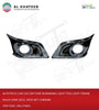 Auto-Tech Car Led Daytime Runnning Light Fog Light Frame Hilux Vigo 2012, 2Pcs Set Chrome