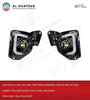 Car LED Drl Daytime Running Lights White Fog Lamps Yellow Hiace 2014-2018, 2Pcs/Set