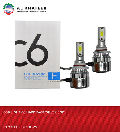 COB LIGHT C6 HARD PACK/SILVER BODY-DRLS9005W