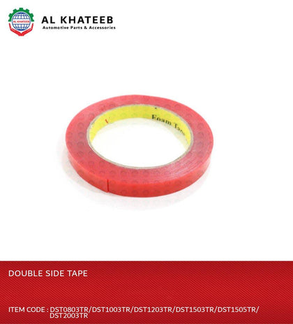 Al Khateeb Multi-Purpose PE Double Sided Tape 0.8MMx20MMx3M