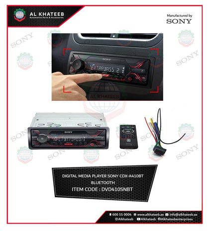Sony Digital Media Player With Dual Bluetooth Sdx-A410Bt