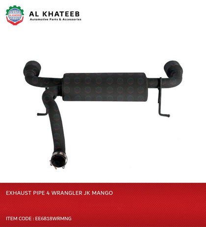 EXHAUST PIPE 4 WRANGLER JK MANGO