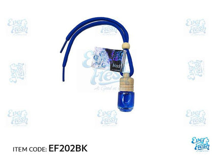 Al Khateeb Everfresh Universal Car Hanging Perfumes And Air Fresheners - Little Bottle, Black/1Db=42 Pcs/ 1Mctn =294 Btls