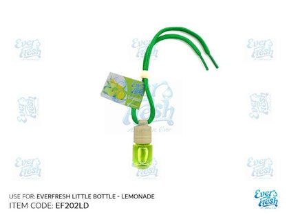 Al Khateeb Everfresh Universal Car Hanging Perfumes And Air Fresheners - Little Bottle, Lemonade