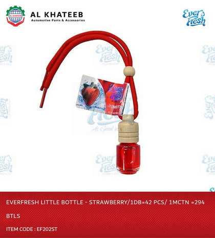 Everfresh Little Bottle - Strawberry/1DB=42 pcs/ 1MCTN =294 BTLS