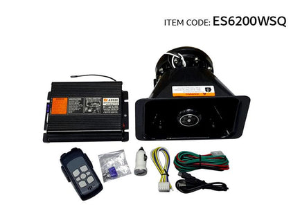 Al Khateeb Premier P1 12V 150W Sound Loud Car Warning Alarm Ambulance Siren Horn Pa Speaker Mic System