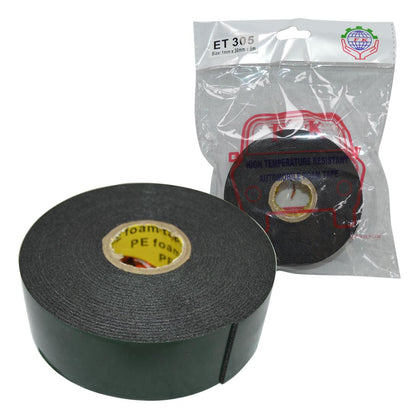 Al Khateeb Double Sided Foam Adhesive Mounting Tape 30Mmx5M, Black And Dark-Green