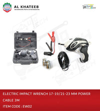 Electric Impact Wrench 17-19/21-23mm Power Cable 3M