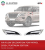 Car Air Flow Decoration Patrol 2022+ Upgrade To Platinum Edition Style