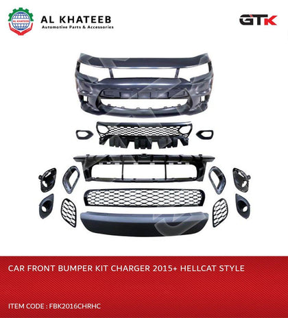 GTK Car Front Bumper Kit Charger 2015+ Hellcat Style