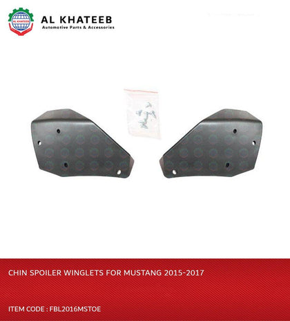 CHIN SPOILER WINGLETS FOR MUSTANG 2015-2017