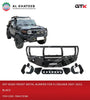 GTK Black Front Metal Bumper For Land Cruiser Pickup FJ76/FJ78/FJ80 2002-2017