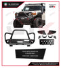 Heavy Duty Front Metal Bumper For FJ Cruiser 2007-2022, Black