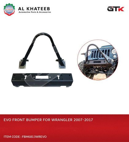 GTK Evo Front Bumper For Wrangler 2007-2017