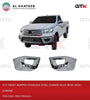 GTK Front Bumper Stainless Steel Corner Hilux Revo 2016+ Chrome