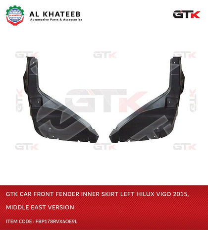 GTK Car Front Fender Inner Skirt Left Hilux Vigo 2015, Middle East Version