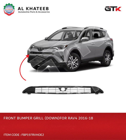 FRONT BUMPER GRILL (DOWN)FOR RAV4 2016-18?SE/XSE/LE/XLE