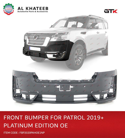 GTK Oe Platinum Edition Front Bumper For Patrol 2019+