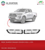 Car Front Bumper Cover Finisher 2PCS Hilux Revo 2021+