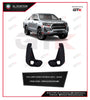 Car Front Fog Lamp Frame Corner Hilux Revo 2021, 2Pcs/Set Black