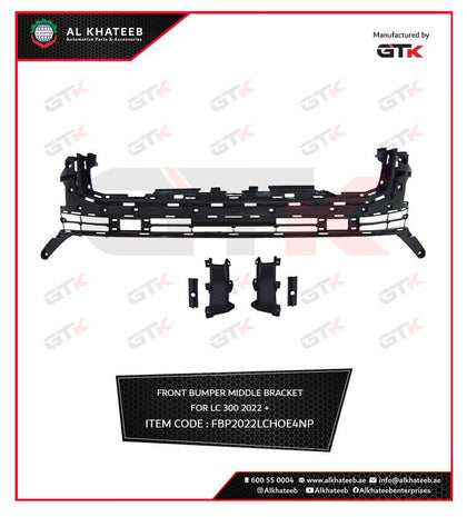 GTK Car Front Bumper Middle Bracket Land Cruiser FJ300 2022+