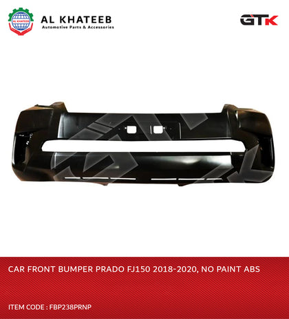 GTK Car Front Bumper Prado FJ150 2018-2020, No Paint ABS