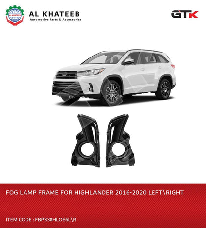 FOG LAMP FRAME FOR HIGHLANDER 2018+,SE/LE/XLE,LEFT