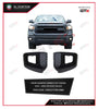 Front Bumper Fog Light Corner Cover 2014-2020, 2PCS/Set Black