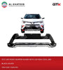 GTK Car Front Bumper Guard With LED RAV4 2016, ABS Black+Silver