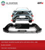 GTK Car Front Bumper Guard With Led Rav4 2019+, Abs Black+Silver