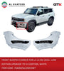 Front Bumper Corner For LC250 2024+ Low Edition Upgrade To Vx Edition, White
