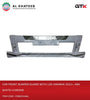 GTK Car Front Bumper Guard With LED Amarok 2012+, ABS White+Chrome