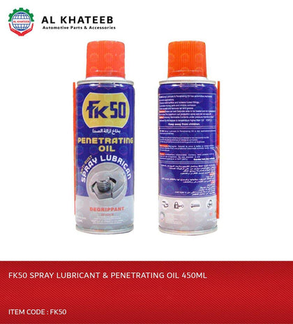 Fk50 Spray Lubricant & Penetrating Oil 450Ml