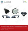 Car Front Fog Lamp Kit Yaris Sedan 2009+ With Wires & Switch, H11 12V/55W, 2Pcs/Set