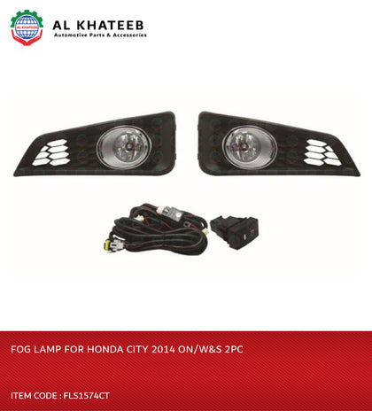 FOG LAMP4 CITY 2014ON/W&S 2PC