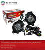 Al Khateeb Replacement Fog Lamp Hilux Vigo 2014+ With Wire & Swtich, H16 12V/19W, 2Pcs/Set