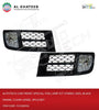 Car Front Special Fog Lamp Kit Starex 2005, Black Frame, Clear Lense, 2Pcs/Set