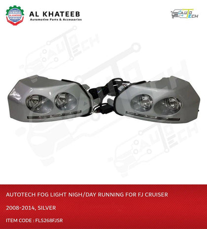 Fog Light Nigh/Day Running For FJ Cruiser 2008-2014, Silver