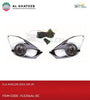 Car Front Special Fog Lamp Kit Avalon 2014+ With Wires & Switch, Chrome Frame, Clear Lense, 2Pcs/Set