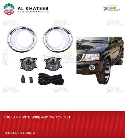 FOG LAMP WITH WIRE AND SWITCH  Y61