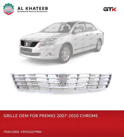 Al Khateeb Fpi Car Front Grille Chrome OEM Style Premio 2007-2010
